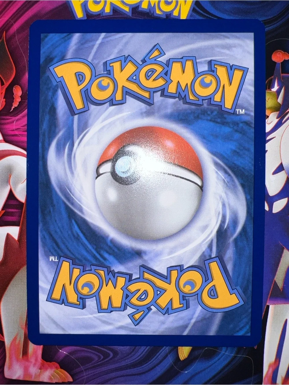 Pokemon Yveltal Holo Card - Black & Red Artwork